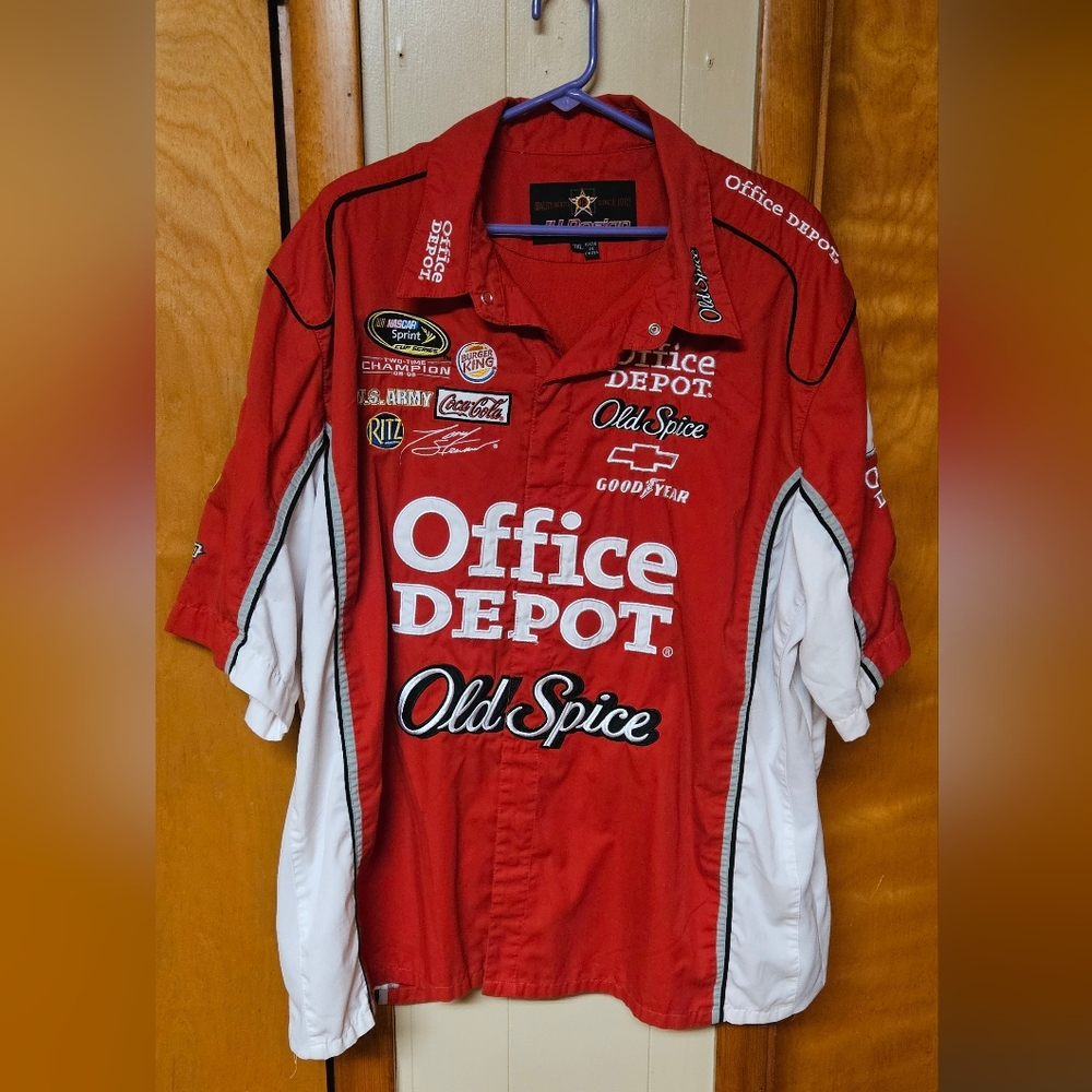 Office Depot Tony Stewart #14 Men's Racing Shirt